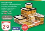Vorratsdose Loft im Angebot bei GLOBUS in Leipzig Vorratsdose Loft Angebote von rotho bei GLOBUS Leipzig für 2,99 €