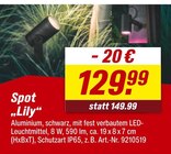 Spot 'Lily' von  im aktuellen toom Baumarkt Prospekt für 129,99 €