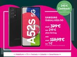 Smartphone Galaxy A52s 5G im aktuellen Prospekt bei Telekom Shop in Wismar