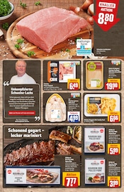 Aktueller REWE Prospekt mit Schweinebraten, "Dein Markt", Seite 8