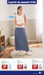 Prix et réduction Baskets Femme dans le prospectus Aldi en cours Offre Baskets Femme dans le catalogue Aldi du moment à la page 41