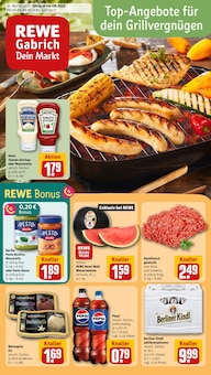 Aktueller REWE Prospekt "Dein Markt" Seite 1 von 28 Seiten für Leegebruch
