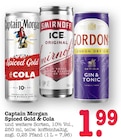 Spiced Gold & Cola Angebote von Captain Morgan bei E center Heidelberg für 1,99 €