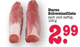 Duroc Schweinefilets Angebote bei E center Karlsruhe für 2,99 €