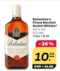 Aktuelles Finest Blended Scotch Whisky Angebot bei Netto mit dem Scottie in Lübeck ab 10,99 €