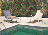 Bain de soleil 2 positions coloris sable - Supeco à Nanterre Bain de soleil 2 positions coloris sable en promo chez Supeco Nanterre à 24,99 €