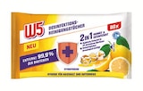 Desinfektions-Reinigungstücher oder Feuchte Allzwecktücher von W5 im aktuellen Lidl Prospekt für 1,49 €