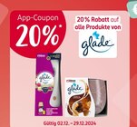 20% Rabatt auf alle Produkte von glade von glade im aktuellen Rossmann Prospekt für 