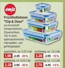 Frischhaltedosen "Clip & Close" bei V-Markt im Füssen Prospekt für 1,99 €