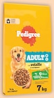 Croquettes pour chien adulte volaille et légumes - PEDIGREE en promo chez Intermarché Croquettes pour chien adulte volaille et légumes - PEDIGREE dans le catalogue Intermarché