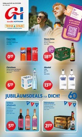 Aktueller Getränke Hoffmann Prospekt mit Coca Cola, "Aktuelle Angebote", Seite 1