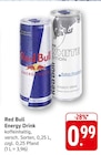 Aktuelle Red Bull Angebote bei EDEKA in Bietigheim-Bissingen Aktuelles Energy Drink Angebot bei EDEKA in Bietigheim-Bissingen ab 0,99 €