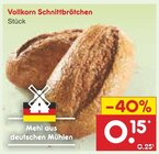Vollkorn Schnittbrötchen im Angebot bei Netto Marken-Discount in Rottenburg Vollkorn Schnittbrötchen Angebote bei Netto Marken-Discount Rottenburg für 0,15 €