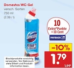 WC-Gel Angebote von Domestos bei Netto Marken-Discount Voerde für 1,79 €