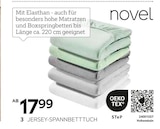 Jersey-Spannbetttuch „Florenz“ Angebote von Novel bei XXXLutz Möbelhäuser Ahlen für 17,99 €