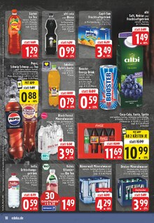 Coca Cola im EDEKA Prospekt "Aktuelle Angebote" mit 24 Seiten (Hürth)