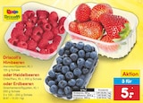 Aktuelles Himbeeren oder Heidelbeeren oder Erdbeeren Angebot bei Netto Marken-Discount in Magdeburg ab 5,00 €