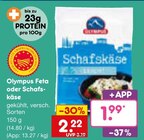 Feta im Angebot bei Netto Marken-Discount in Ulm Feta Angebote von Olympus bei Netto Marken-Discount Ulm für 1,99 €