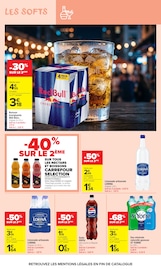 Promos Red Bull dans le catalogue "LE MOIS DES SUPPORTERS" de Carrefour Market Red Bull en promo dans le catalogue Carrefour Market à la page 16