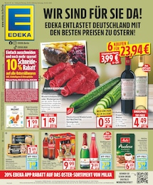 Lachs Angebot im aktuellen EDEKA Prospekt auf Seite 1