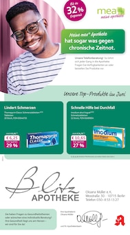 Aktueller mea - meine apotheke Prospekt "Unsere Juni-Angebote" für Berlin Aktueller mea - meine apotheke Prospekt für Berlin mit Seiten