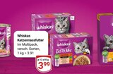 Katzennassfutter Angebote von Whiskas bei GLOBUS Herne für 3,99 €