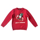 Pull de noël enfant - TEX à 6,99 € dans le catalogue Carrefour