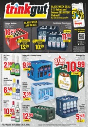 Trinkgut Prospekt für Sendenhorst: "Aktuelle Angebote", 10 Seiten, 24.11.2025 - 29.11.2025