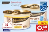 Katzennahrung Huhn oder Lachs Angebote von Domino bei Netto Marken-Discount Halberstadt für 0,44 €