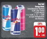 Aktuelle Red Bull Angebote bei EDEKA in Dresden Aktuelles Energy Drink Angebot bei EDEKA in Dresden ab 1,00 €
