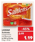 Saltletts im Kaufland Prospekt zum Preis von 1,19 €