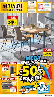 Sconto SB Prospekt MEGA SPAR-WOCHEN mit  Seiten in Erfurt und Umgebung