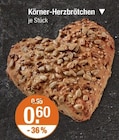 Körner-Herzbrötchen von  im aktuellen V-Markt Prospekt für 0,60 €