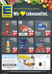 Aktueller EDEKA Alfeld Prospekt "Wir lieben Lebensmittel!" mit 8 Seiten