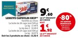 Lessive Capsules - SKIP en promo chez Super U Lessive Capsules - SKIP dans le catalogue Super U