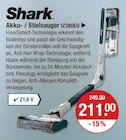 Akku-/ Stielsauger IZ380EU von Shark im aktuellen V-Markt Prospekt für 211,00 €