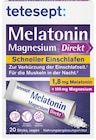 Melatonin + Magnesium Direkt oder Melatonin Intens im Rossmann Prospekt Melatonin + Magnesium Direkt oder Melatonin Intens von Tetesept im aktuellen Rossmann Prospekt für 4,49 €