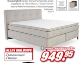 Boxspringbett Capello Angebote bei Möbel AS Schwäbisch Hall für 949,95 €