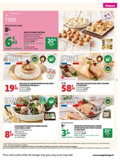 Promos Foie Gras dans le catalogue "FÊTONS PÂQUES" de Auchan Hypermarché Foie Gras en promo dans le catalogue Auchan Hypermarché à la page 3