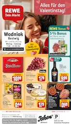 Aktueller REWE Prospekt, "Dein Markt", mit Angeboten der Woche, gültig von 10.02.2025 bis 10.02.2025