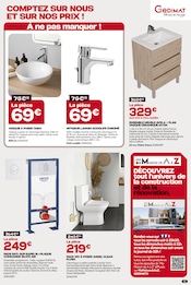 WC Angebote im Prospekt "POUR BIEN RÉNOVER, COMPTEZ SUR NOUS…" von Gedimat auf Seite 11