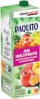 Jus Multifruits Partiellement à Base de Concentrés - PAQUITO en promo chez Intermarché Hyper Jus Multifruits Partiellement à Base de Concentrés - PAQUITO dans le catalogue Intermarché Hyper