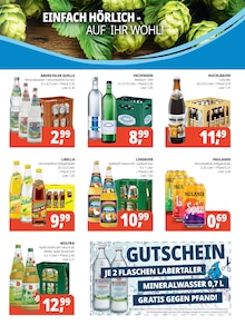 Wasser im aktuellen Getränke Hörl Prospekt (Ingolstadt) Wasser im Getränke Hörl Prospekt "HÖRL. DER GETRÄNKE SPEZIALIST" mit 8 Seiten (Ingolstadt)