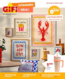 Prospectus Gifi à Meythet, "VITAMINES DÉCO !", 24 pages, 07/04/2026 - 19/04/2026