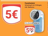Fusselrasierer Angebote von CLEANmaxx bei GLOBUS Zwickau für 5,00 €