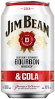 Bourbon Whiskey & Cola oder Black Cherry von Jim Beam im aktuellen REWE Prospekt