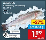 Lachsforelle Angebote bei Netto Marken-Discount Weiden für 1,29 €