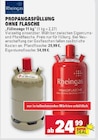 Propangasfüllung ohne Flasche Angebote von Rheingas bei E center Mainz für 24,99 €