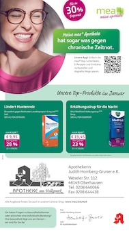 Aktueller mea - meine apotheke Prospekt "Unsere Januar-Angebote" für Oberhausen Aktueller mea - meine apotheke Prospekt für Oberhausen mit Seiten