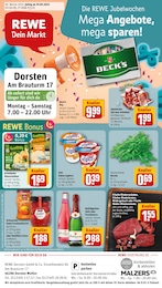 REWE Prospekt für Dorsten: "Dein Markt", 34 Seiten, 29.09.2025 - 04.10.2025